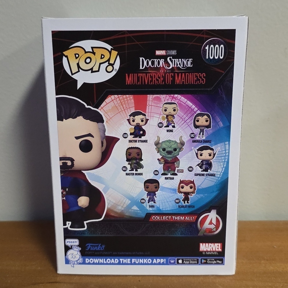 Funko Pop Doctor Strange Multiverse Figure - Red and Blue - Picture 3 of 6